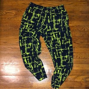Tapered Ankle print pants